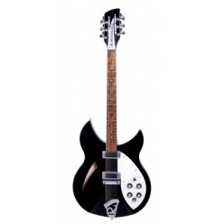 RICKENBACKER gitara elektryczna, 330/12, Jetglo, 12-strunowa, futerał